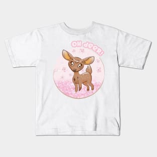 Oh Deer! Sakura Kids T-Shirt